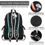 Boys' Luminous School Backpack with USB Charging Port and - Image 6
