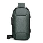 Men's Crossbody Bag Chest Bag Oxford Cloth Daily Large - Image 7