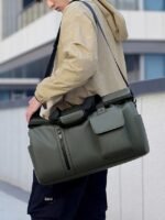 Men's Waterproof Polyester Duffel Bag – Multi-functional - Image 2
